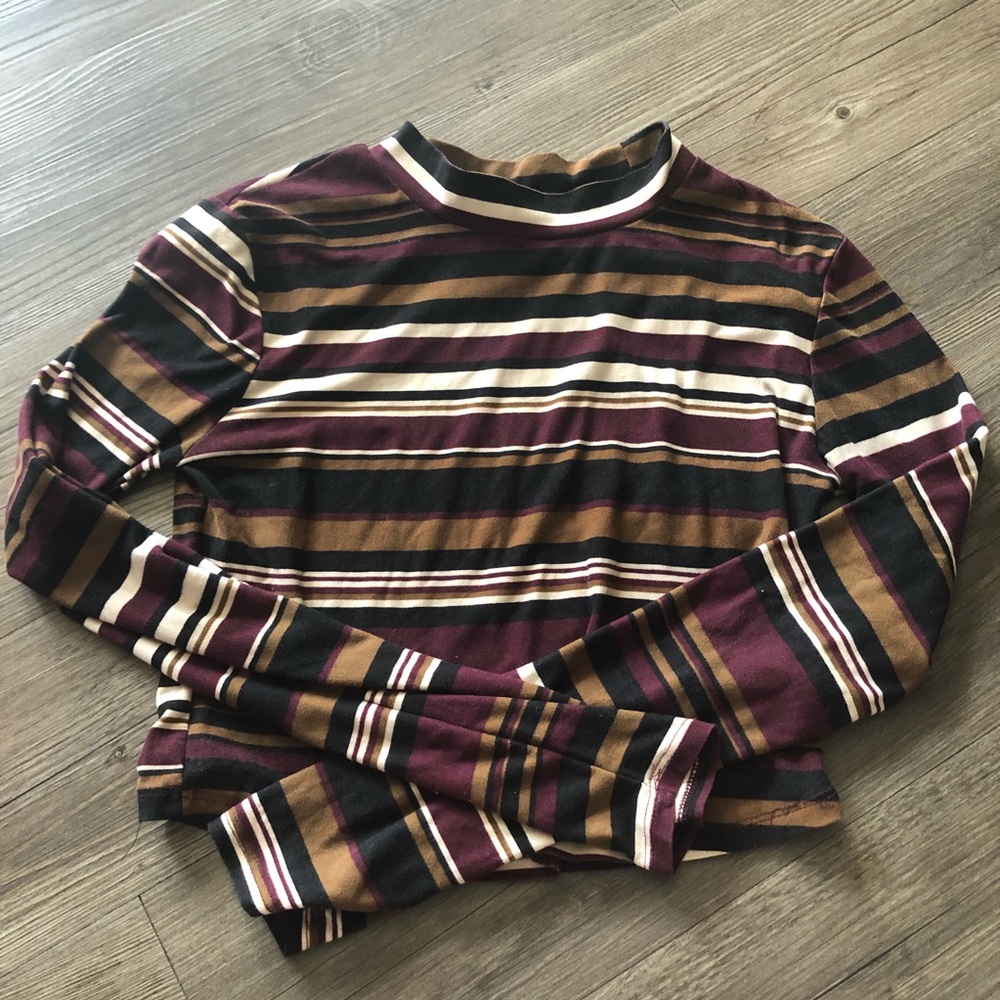 Rue 21 Cropped Sweater Autumn Colors